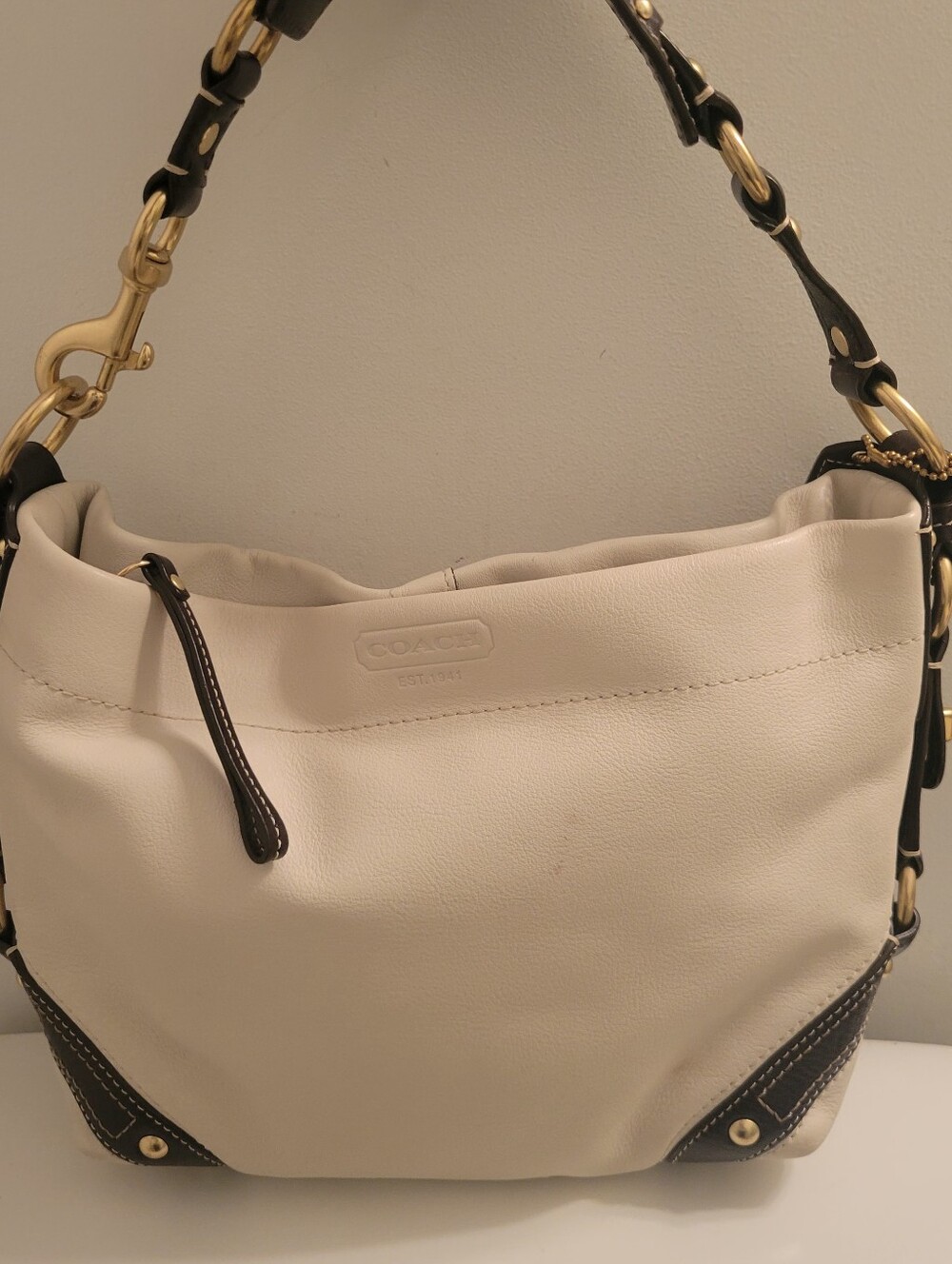 Coach Leather Carly Bag